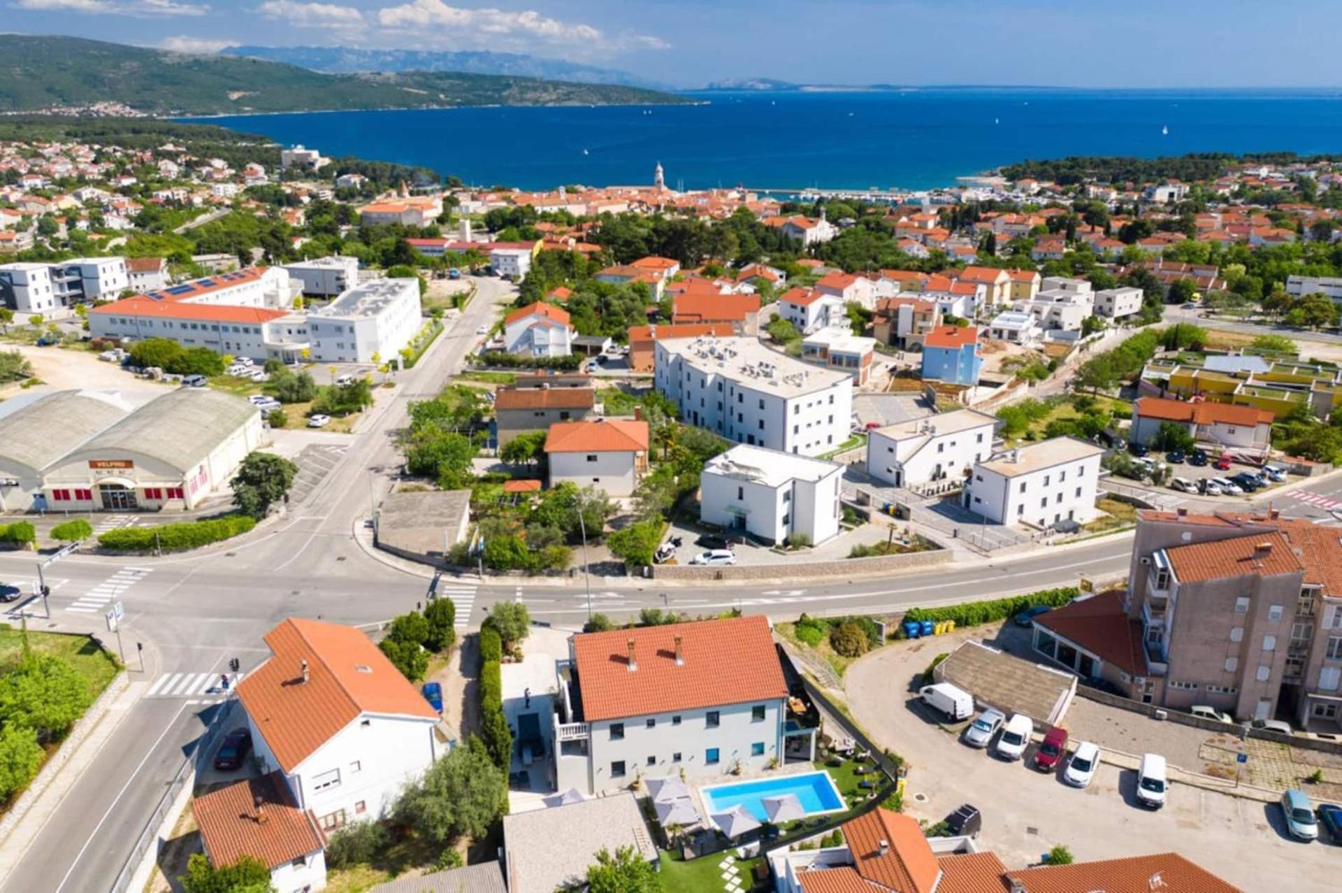 Villa LuiSole Krk Town Esterno foto
