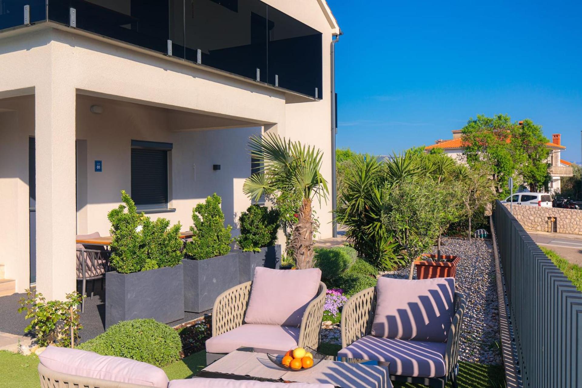 Villa LuiSole Krk Town Esterno foto