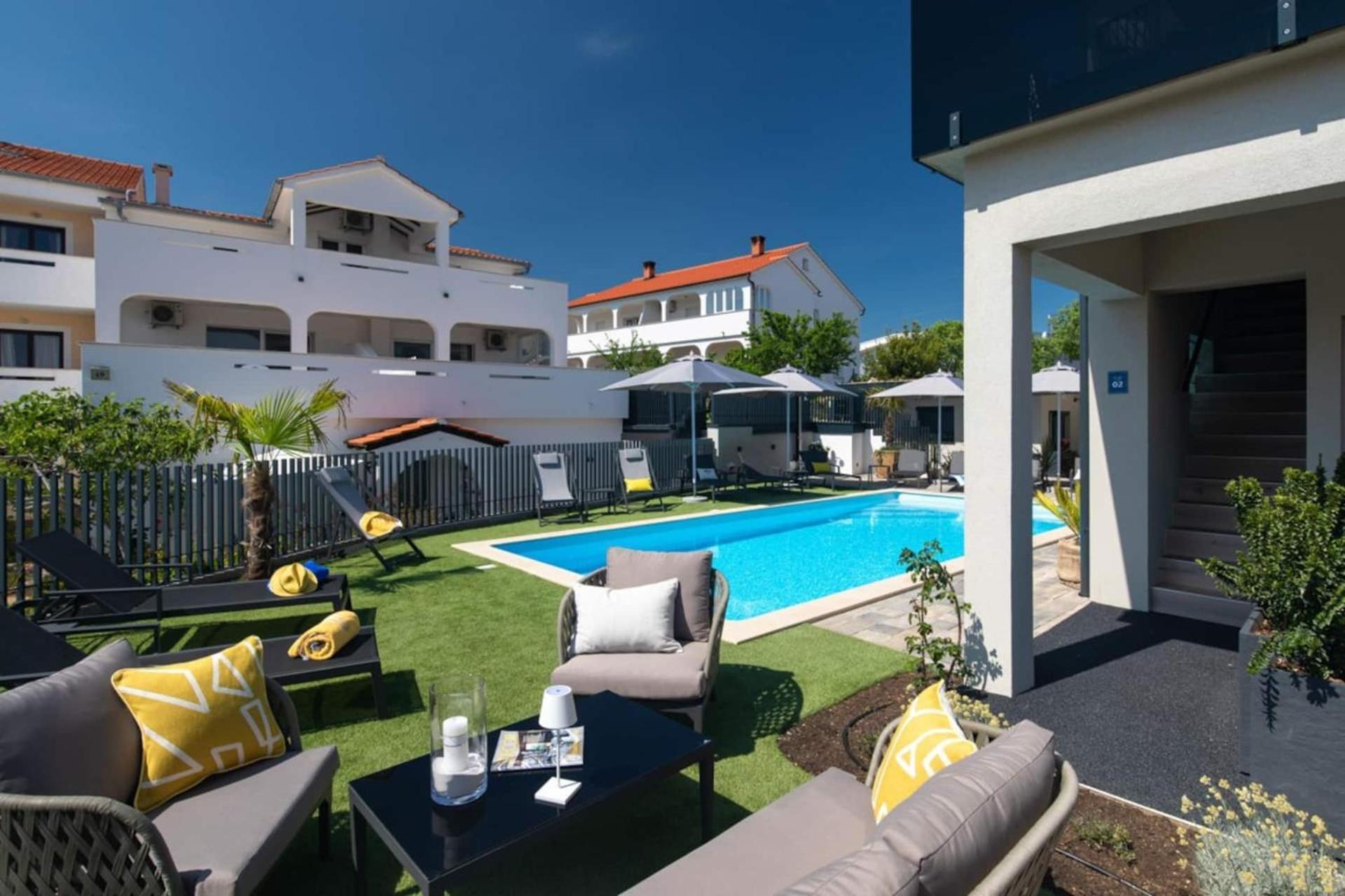 Villa LuiSole Krk Town Esterno foto