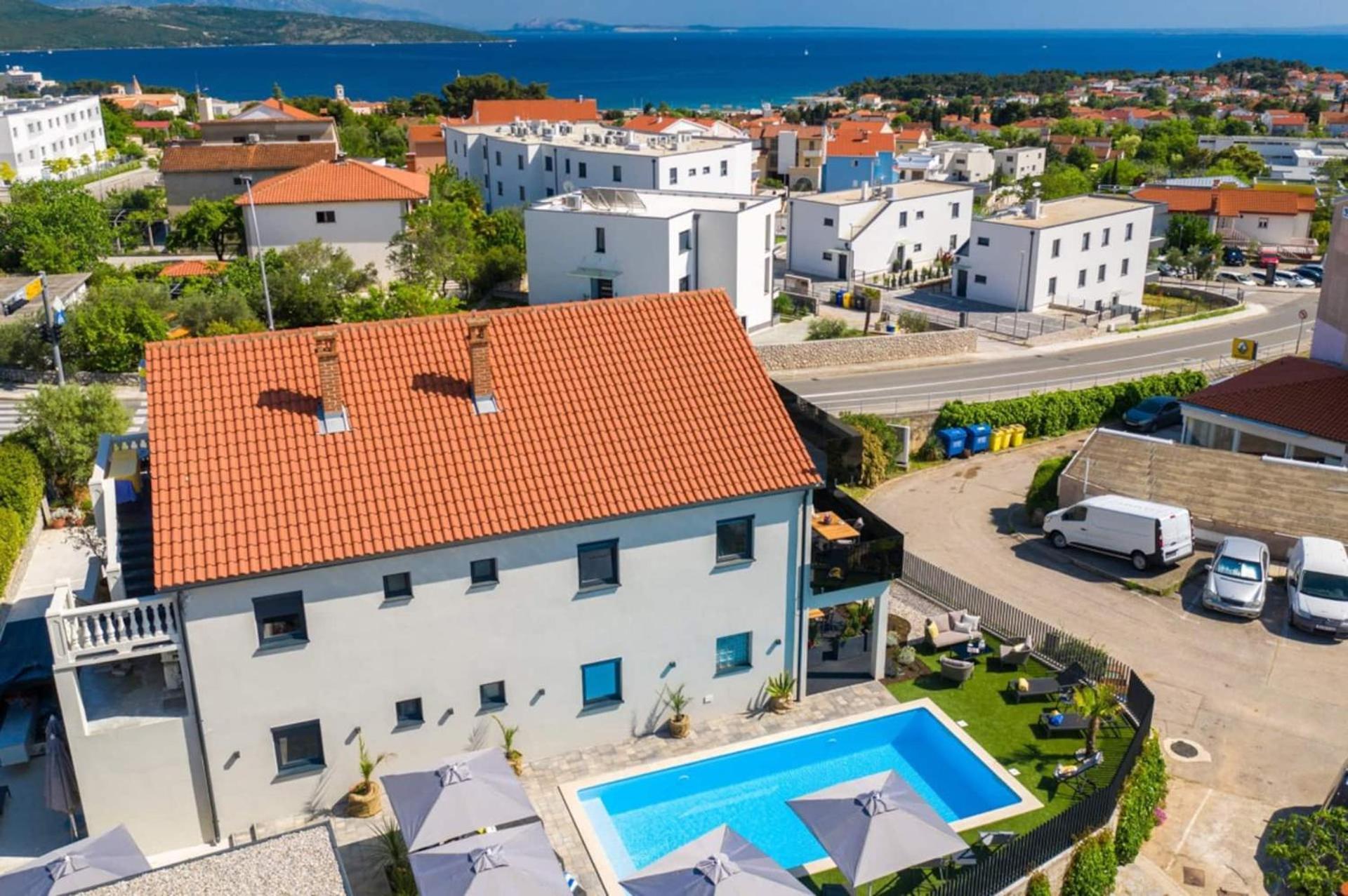 Villa LuiSole Krk Town Esterno foto